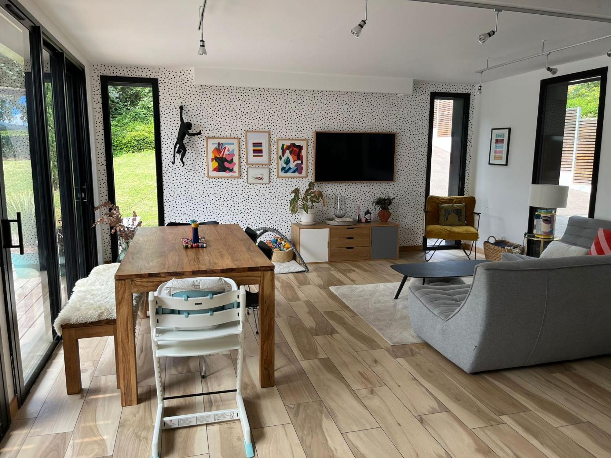 Villa Piscine A Proximite De Lyon Chaponost Екстер'єр фото